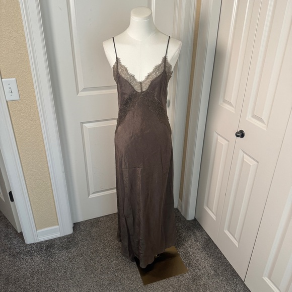 brown leather dress plus size Sasha Faux Mini BROWN CHIFFON DRESS Wedtrend Women Dusty Blue Silk Satin Colors:Teal 871 Finished with a concealed